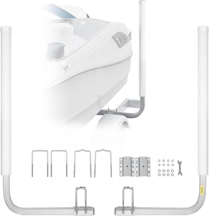Actual product image Vevor L-Form Trailer Guide Post with Adjustable Width