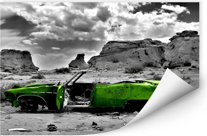 Immagine prodotto Trenddeko Cadillac Rosso (45 x 30 cm)