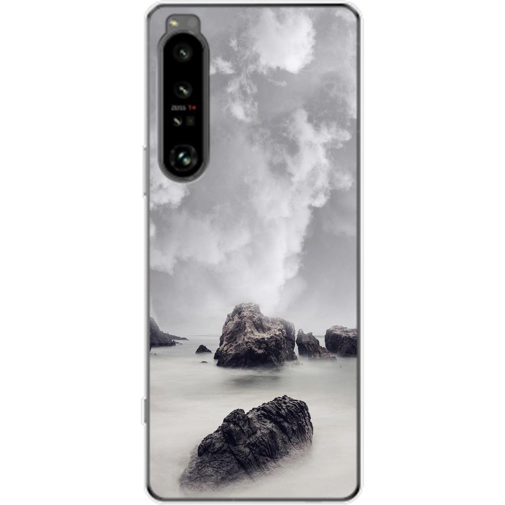 König Design Hülle Handy Schutz für Sony Xperia 1 IV Case Cover Tasche Bumper Etuis TPU Neu (Sony Xperia 1 IV), Smartpho...