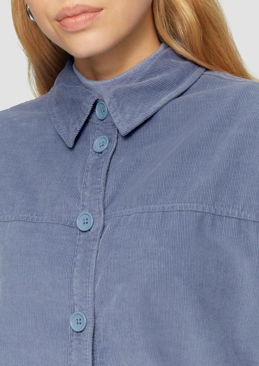 Immagine prodotto s.Oliver Bluse Hemdbluse aus Feinkord (44)