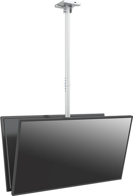 Actual product image Multibrackets Ceiling bracket 2x, 32"-75", white, VESA 100 x