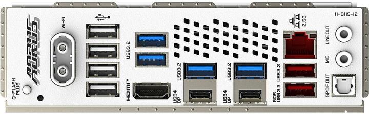 Actual product image Gigabyte X870 AORUS ELITE WIFI7 ICE (AM5, AMD X870, ATX)