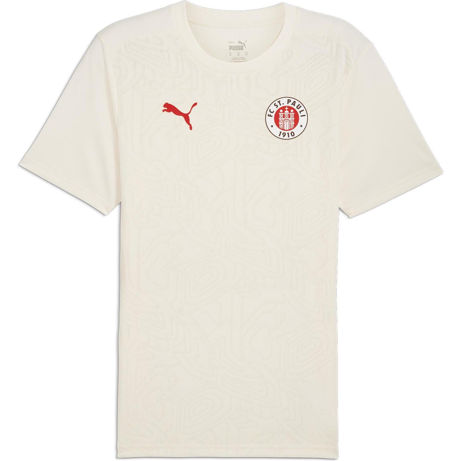 Puma, Herren, Sportshirt, FCSP Training Jersey (L), Beige, L