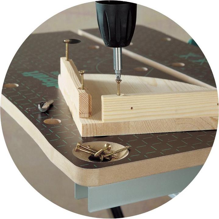 Produktbild wolfcraft Spann- und Arbeitstisch MASTER 600 (53 cm, 65 cm)