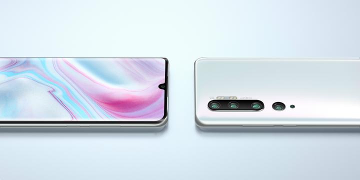 Image du produit Xiaomi Mi Note 10 Pro (256 Go, Blanc Glacier, 6.47", Double SIM, 4G)