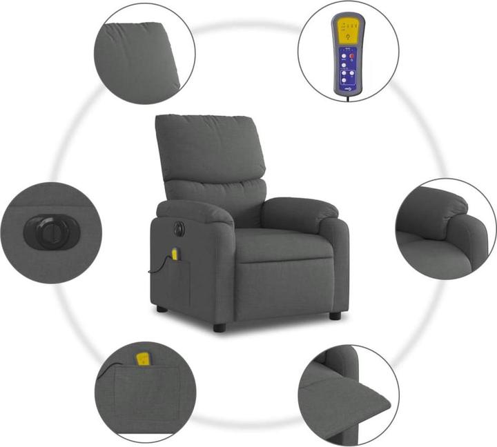 Image du produit vidaXL elektrischer Massagesessel