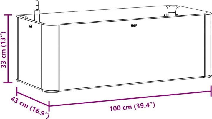 Produktbild vidaXL Hochbeet