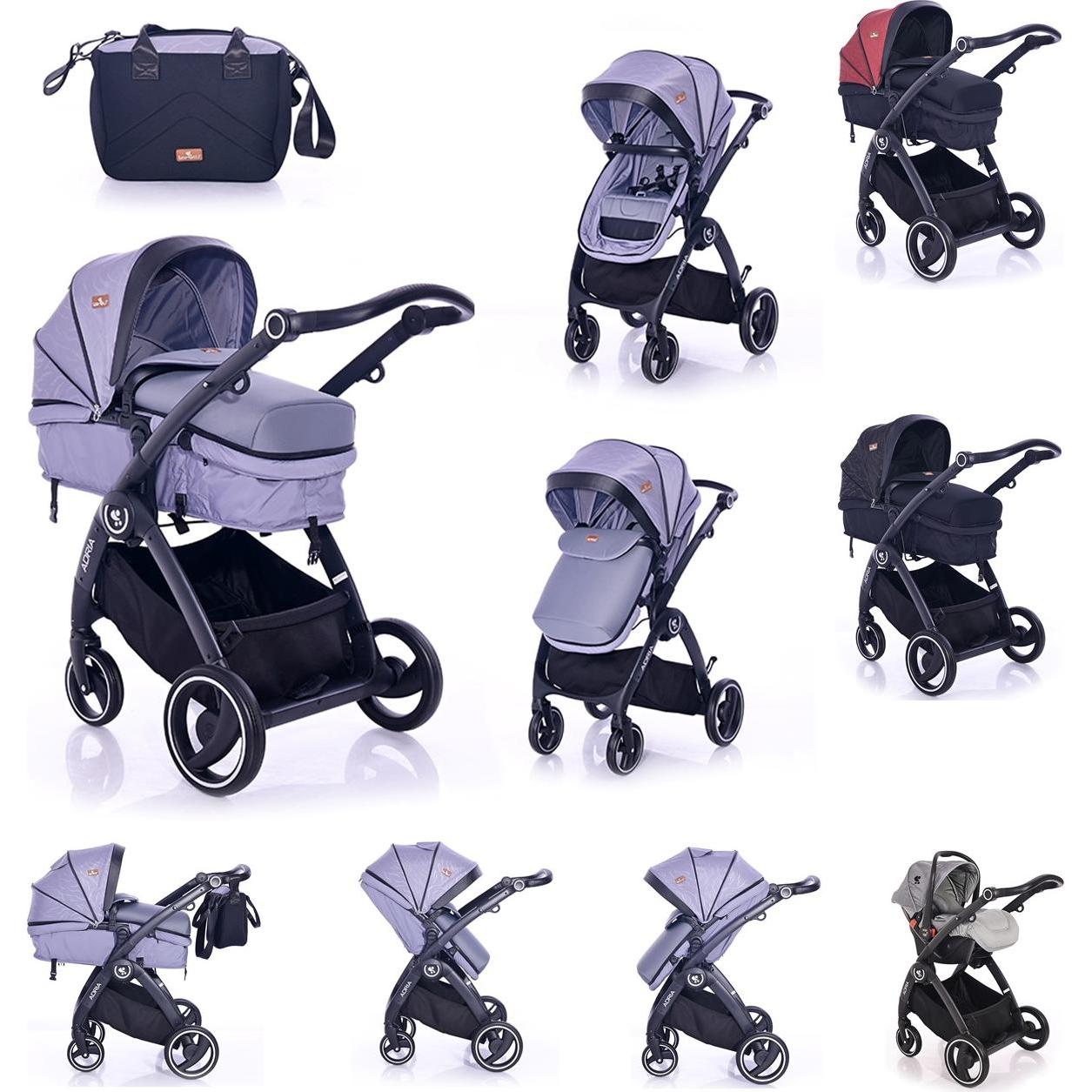 Lorelli, Kinderwagen, Kombikinderwagen Adria Korb