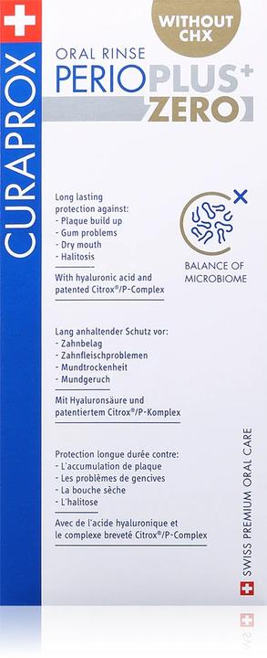 Actual product image Curaprox Perio Plus zero (200 ml, Mouthwash)