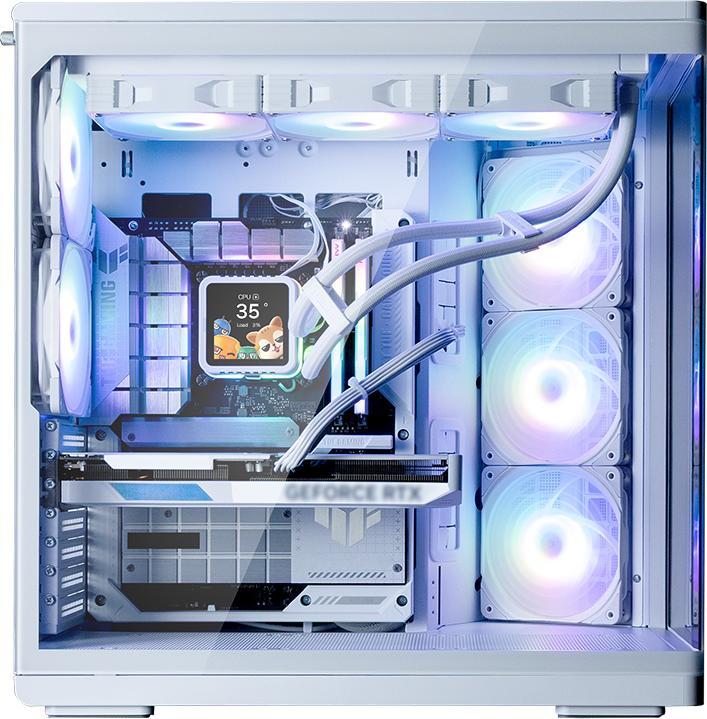 Actual product image Zalman GHE P60 White (ATX, Mini-ITX)