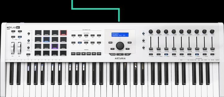 Arturia KeyLab 61 MKII (Clavier)