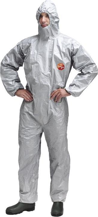Image du produit Dupont Combinaison de protection type 3/4/5/6 Tychem 6000 F, grise, taille unisexe : S (S)