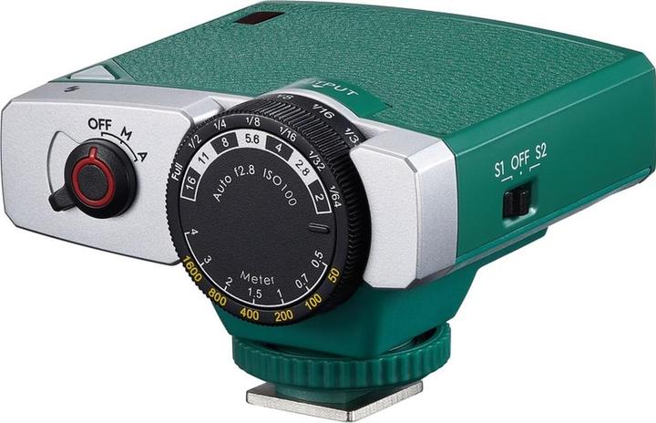 Actual product image Godox Retro Lux Junior Green (Plug-on flash, Canon, Fujifilm, Nikon, Olympus, Sony)