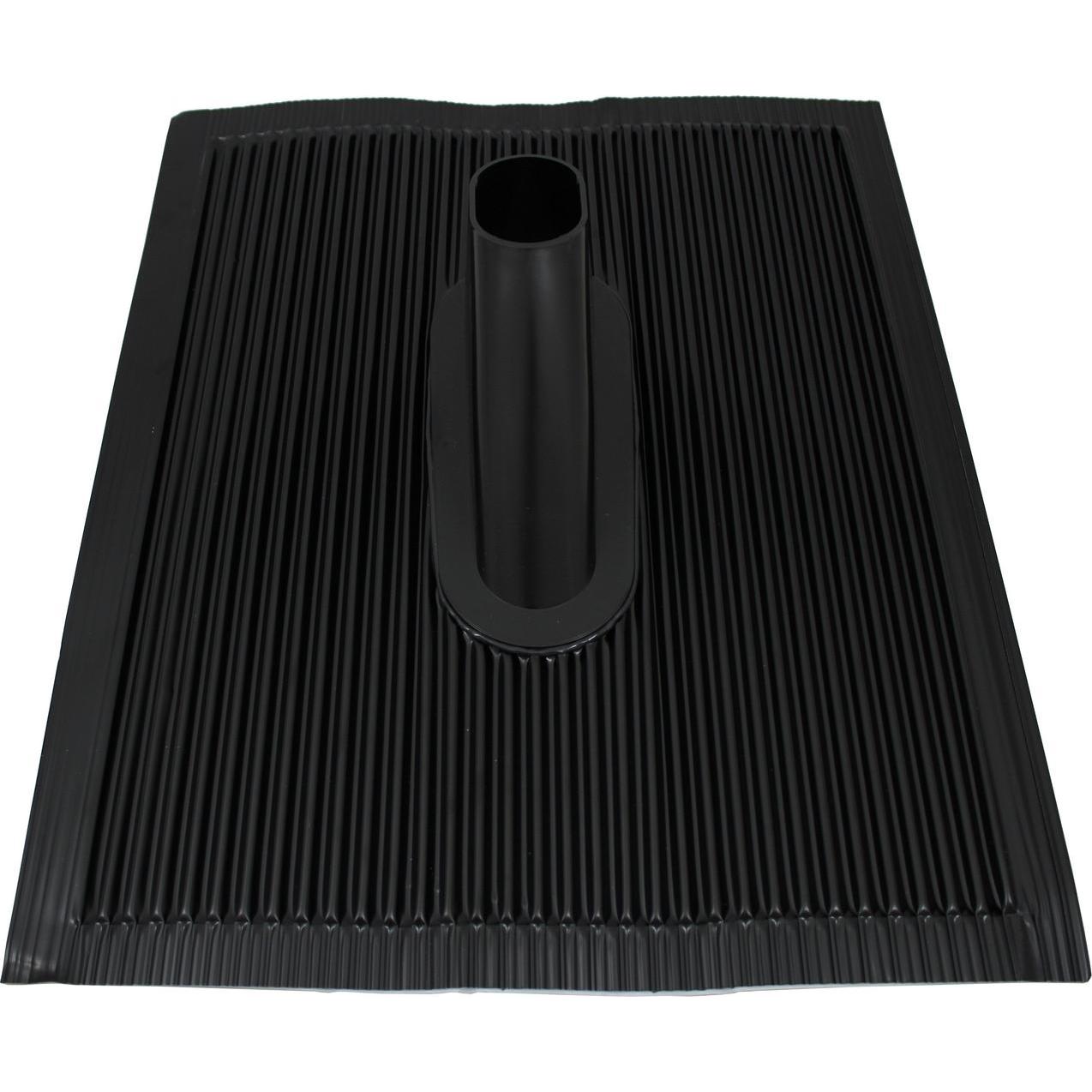 Televes, Zubehör Elektroinstallation, ABZ60SG Aluziegel gross schwarz f.Masten bis 60mm 50x60cm 244004 (244004)