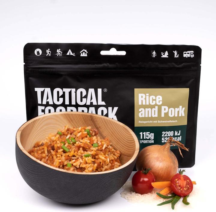 Immagine prodotto Tactical Foodpack Riso e maiale (115 g)