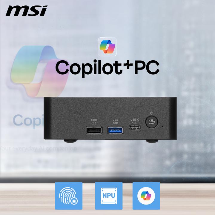 Produktbild MSI Cubi NUC AI+ 3MG-004EU (512 GB, 16 GB)