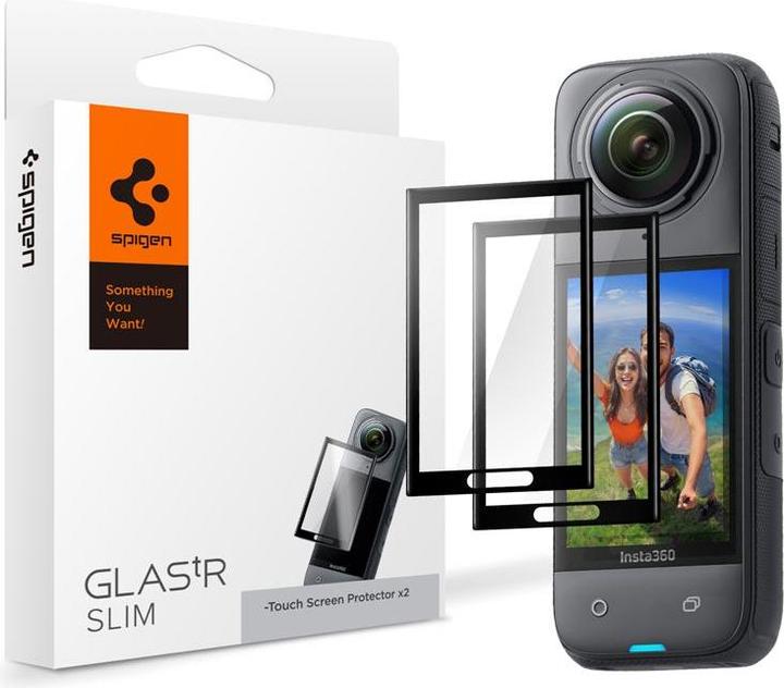 Actual product image Spigen Glas.tR SLIM Insta 360 X4 Screen Protector