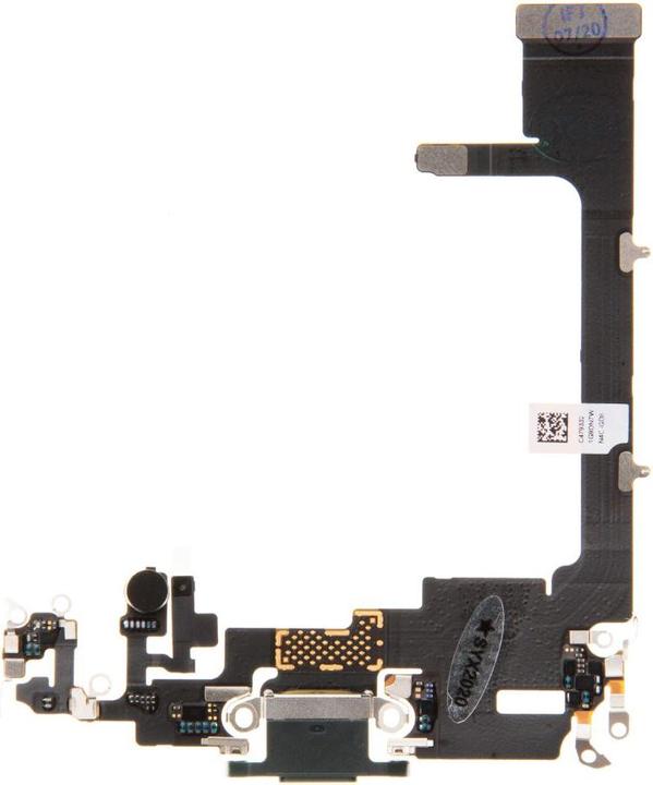 Actual product image Nenurodyta Loudspeaker Flex Cable Charging Connection Iphone 11 Pro Green Standard (Apple iPhone 11 Pro)
