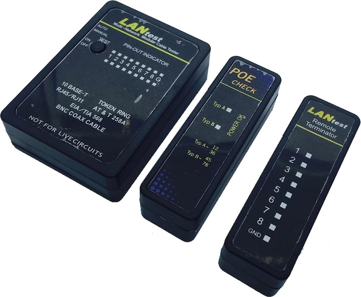Actual product image Value LANtest cable and PoE tester