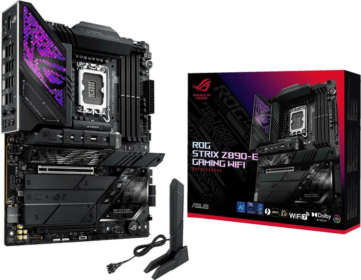 Actual product image ASUS ROG STRIX Z890-E GAMING WIFI (LGA 1851, Intel Z890, ATX)