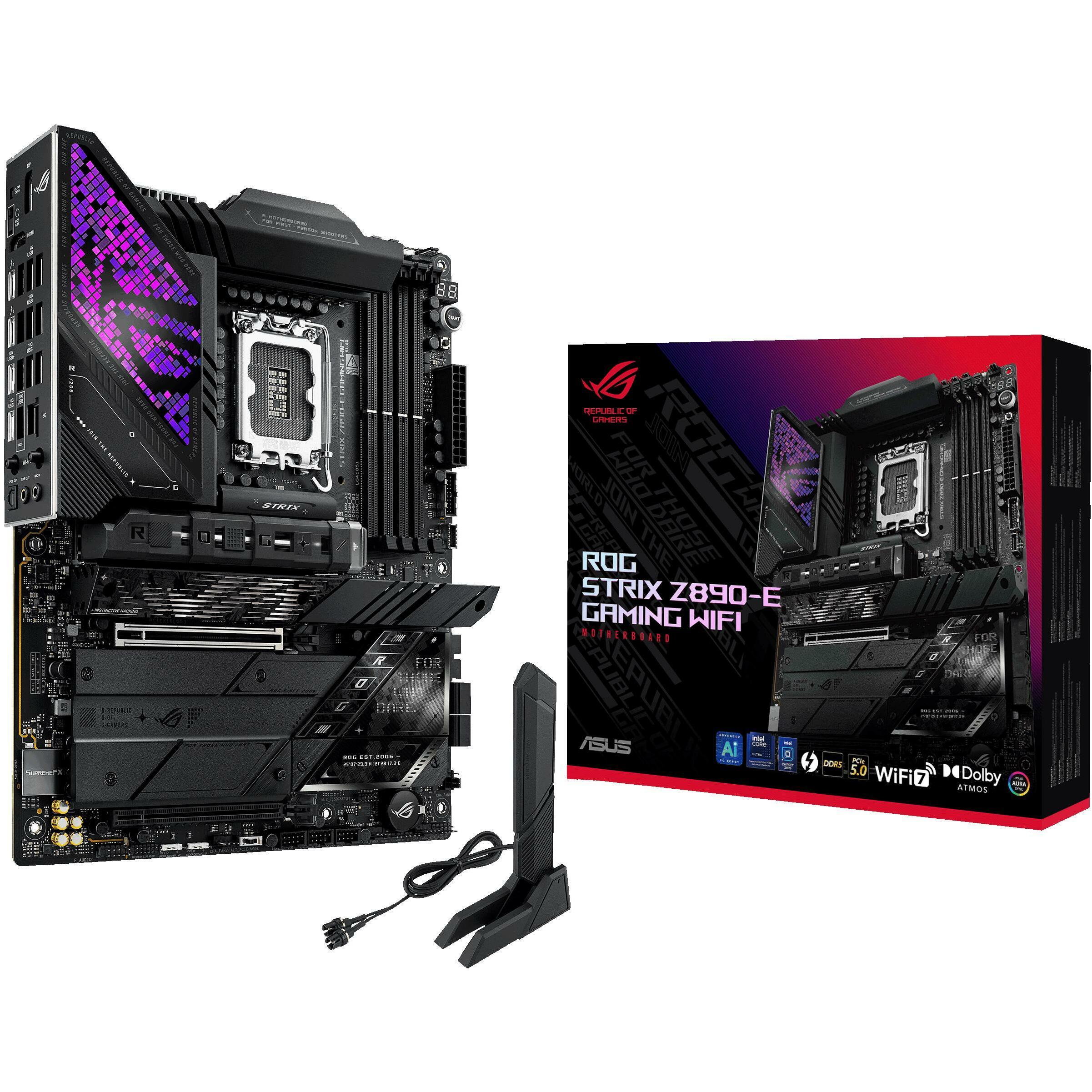 ASUS ROG STRIX Z890-E GAMING WIFI (LGA 1851, Intel Z890, ATX), Mainboard