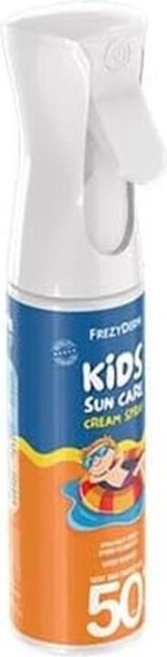 Actual product image Mey Frezyderm Kids Sun Care SPF50+ Cream Spray 275ml (Sun spray, SPF 50, 275 ml)