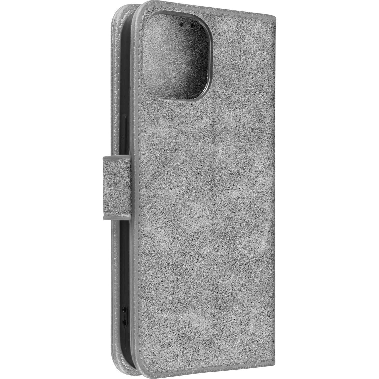 Thumbnail - Avizar Chesterfield Series (Apple iPhone 15 Pro Max), Smartphone Hülle, Grau