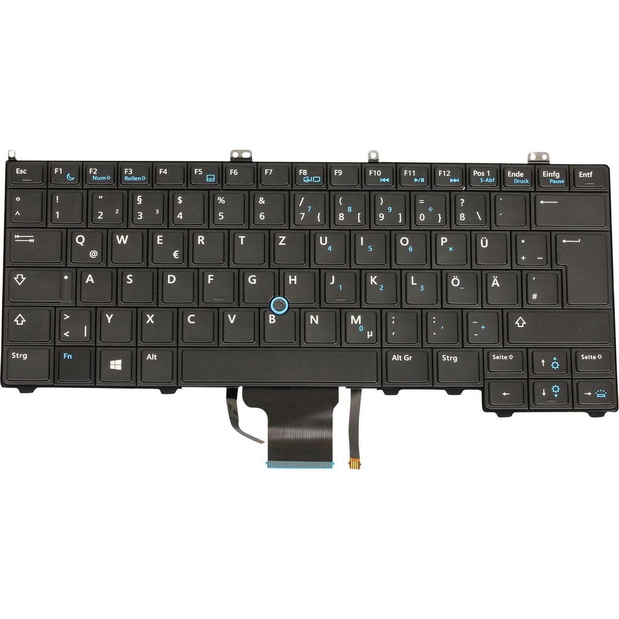 Dell Keyboard, German, 84 Keys, Notebook Ersatzteile