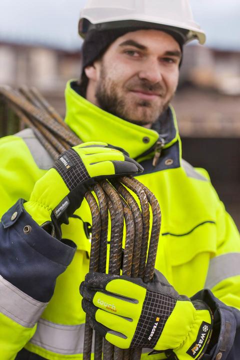 Actual product image Ejendals TEGERA 9128 Workshop gloves, Nylon, Polyester, Polyurethane (10)