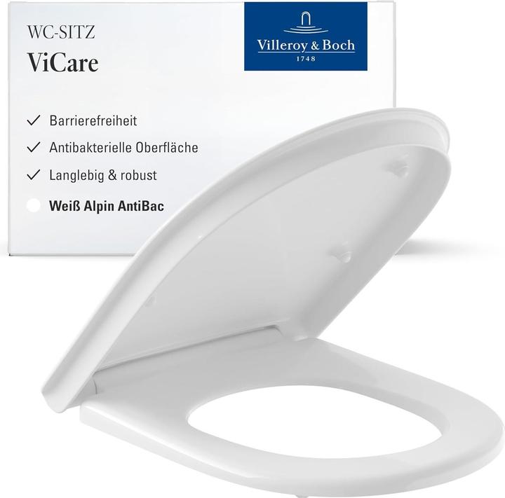 Immagine prodotto Villeroy & Boch Sedile WC ViCare ViCare AntiBac