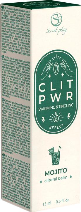 Actual product image Secret play Clit Pwr Mojito Clitoris Balm
