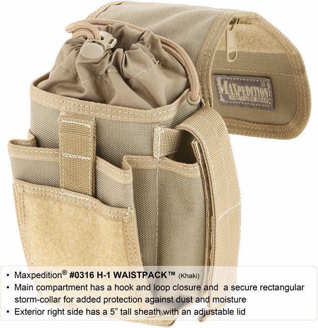 Produktbild Maxpedition H-1 Waistpack Gürteltasche