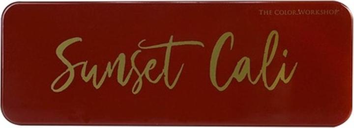 Actual product image Markwins Essentials Hollywood Dreams Eyeshadow Palette with 12 Shades Inspired by Hollywood Stars - Professio (Sunset in Cali)