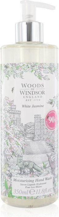 Actual product image Woods Of Windsor White Jasmine by Hand Wash 349 ml (Liquid soap, 350 ml)