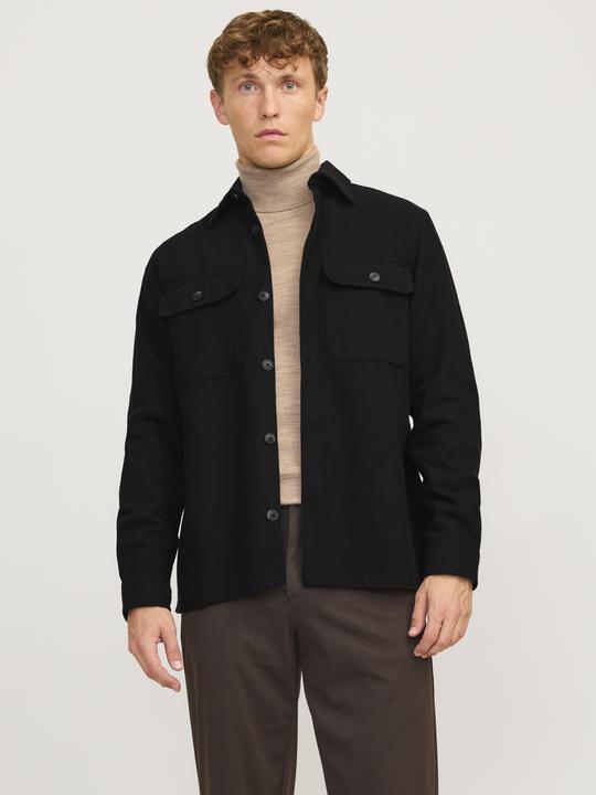 Produktbild Jack & Jones Jprraymond Melange Solid Ls Overshirt Sn (S)