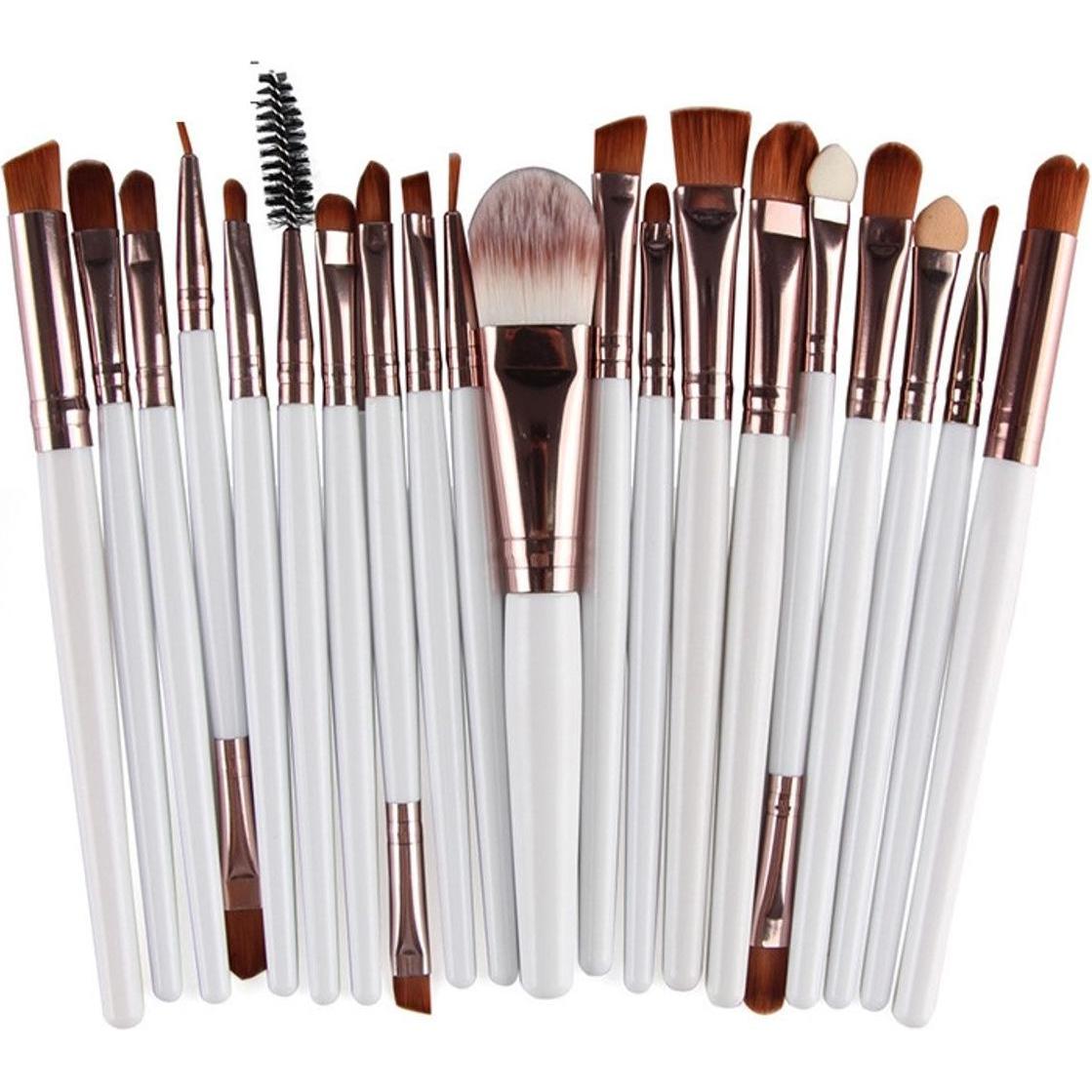 König Design, Schminkpinsel, Pinselset Makeup Professionelles 20 Stk. Make Up Pinsel Set Kosmetikpinsel Neu (Set)
