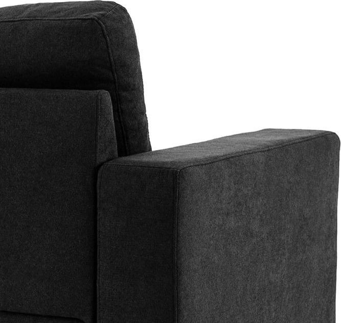 Produktbild Swisshandel24 Ecksofa Eckcouch in L-Form, Eckgarnitur in Leinenoptik, Couchgarnitur mit Chaiselongue für 3 Persone (3-Sitzer)