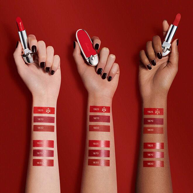 Actual product image Guerlain Rouge G de Legendary Reds (1870 Rouge Impérial Satin)