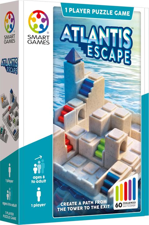 Smart Games L'évasion du SG Atlantis (Allemand, Français, Multilingue, Italien, Anglais)