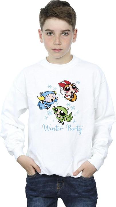 Produktbild The Powerpuff Girls Girls Winter Party Sweatshirt Jungen (152, 158)