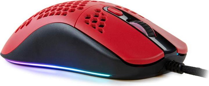 Actual product image Arozzi Gaming mouse Favo Ultra Light /red (Cable)