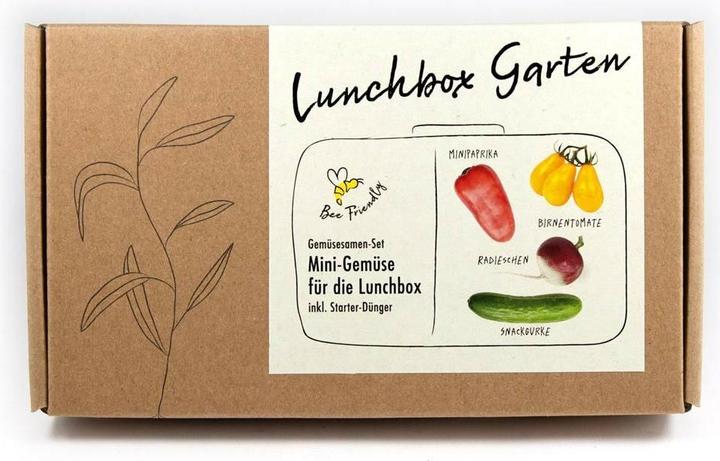 Naturkraftwerk Anzucht Lunchbox Garden, 4 Sorten Mini-Gemüse