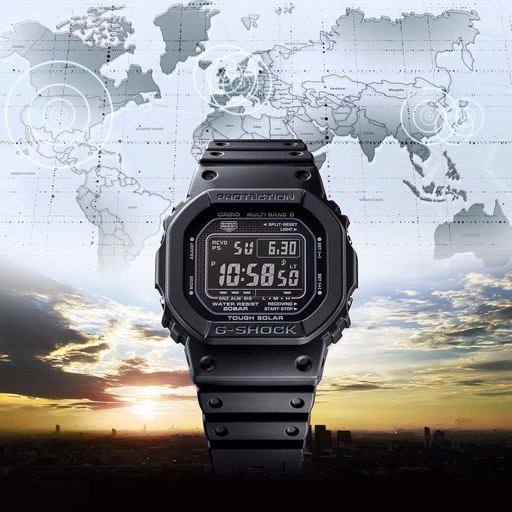 Immagine prodotto Casio GW-5000HS-1ER (Orologio digitale, Orologio radiocontrollato, 48.90 mm)