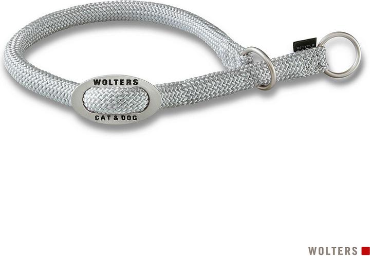 Wolters K2-Rope Programme - Collare a mezza coda 30 cm x 0,9 cm - argento (Cane, Generale)