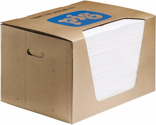 Image du produit New Pig Tapis absorbant pour huiles Oil-Only, modèle Heavy Weight, lot de 100, l x L 380 (100 pcs)