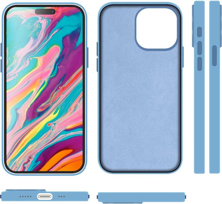 Produktbild Nalia Liquid Silikon MagSafe Hülle (Apple iPhone 15 Pro Max)