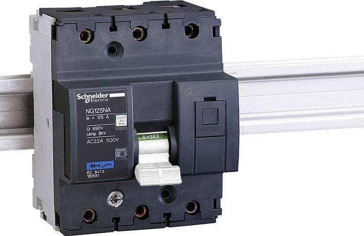 Produktbild Schneider Electric Lasttrennschalter NG125NA, 3P, 63A 18889