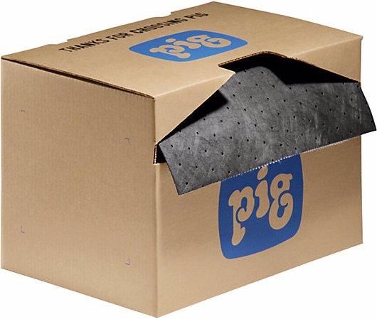 Actual product image New Pig Universal absorbent sheeting roll, length 46 m, width 380 mm, in dispenser box. (1 pcs.)