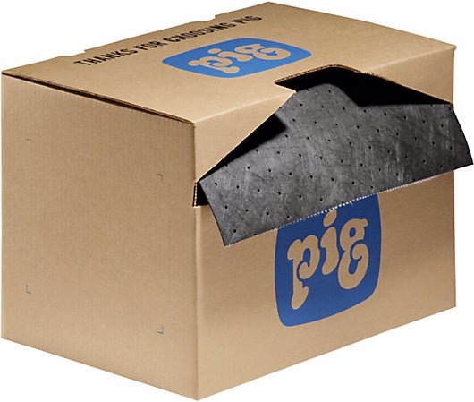 Produktbild New Pig Universal Bindevlies-Rolle, Länge 46 m, Breite 380 mm, im Spenderkarton (1 Stk.)