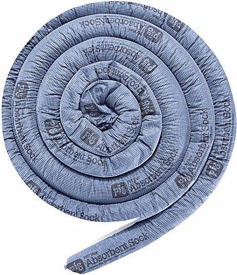 Image du produit New Pig Boudin absorbant universel BLUE, lot de 4, Ø 80 mm, longueur 6000 mm. (4 pcs)